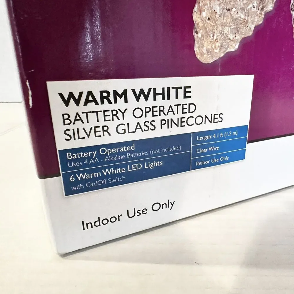Philips silver glass